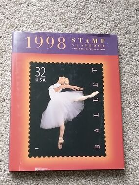 1998 Commemorative Stamp Yearbook, a hardcover philatelic collection published